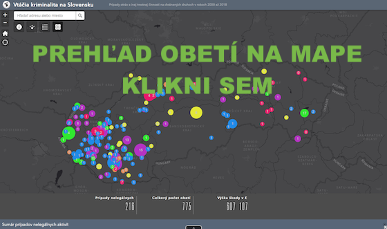 Mapa vtacej kriminality