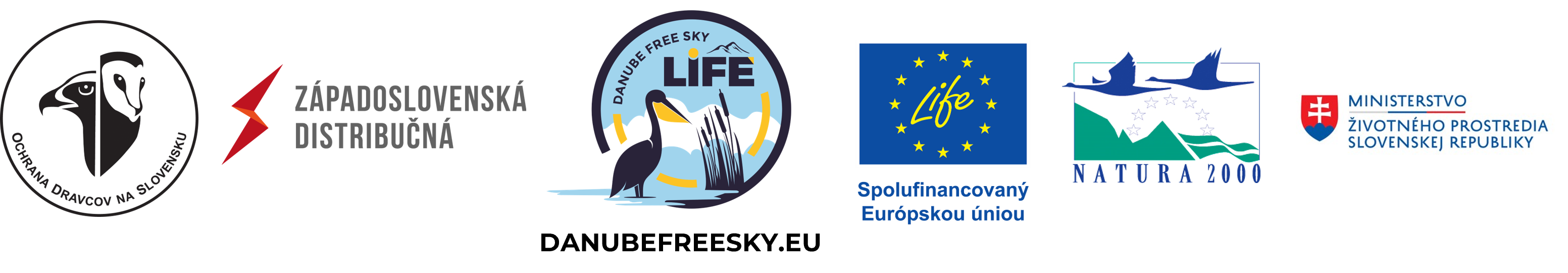 loga RPS ZSD Danube Free Sky LIFE Natura MZP