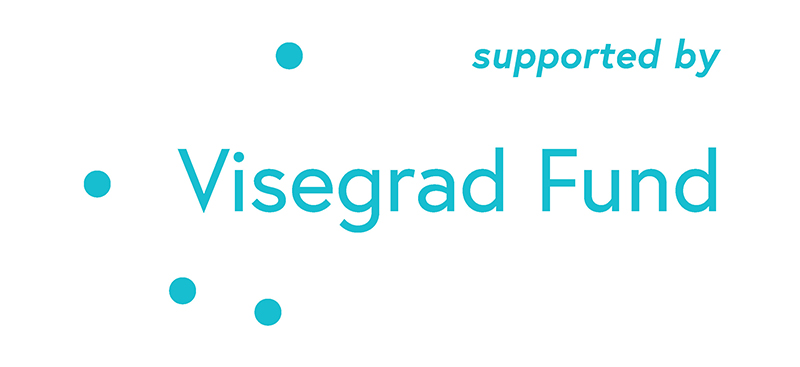 logo visegrad fund logo supported by blue 800px 1